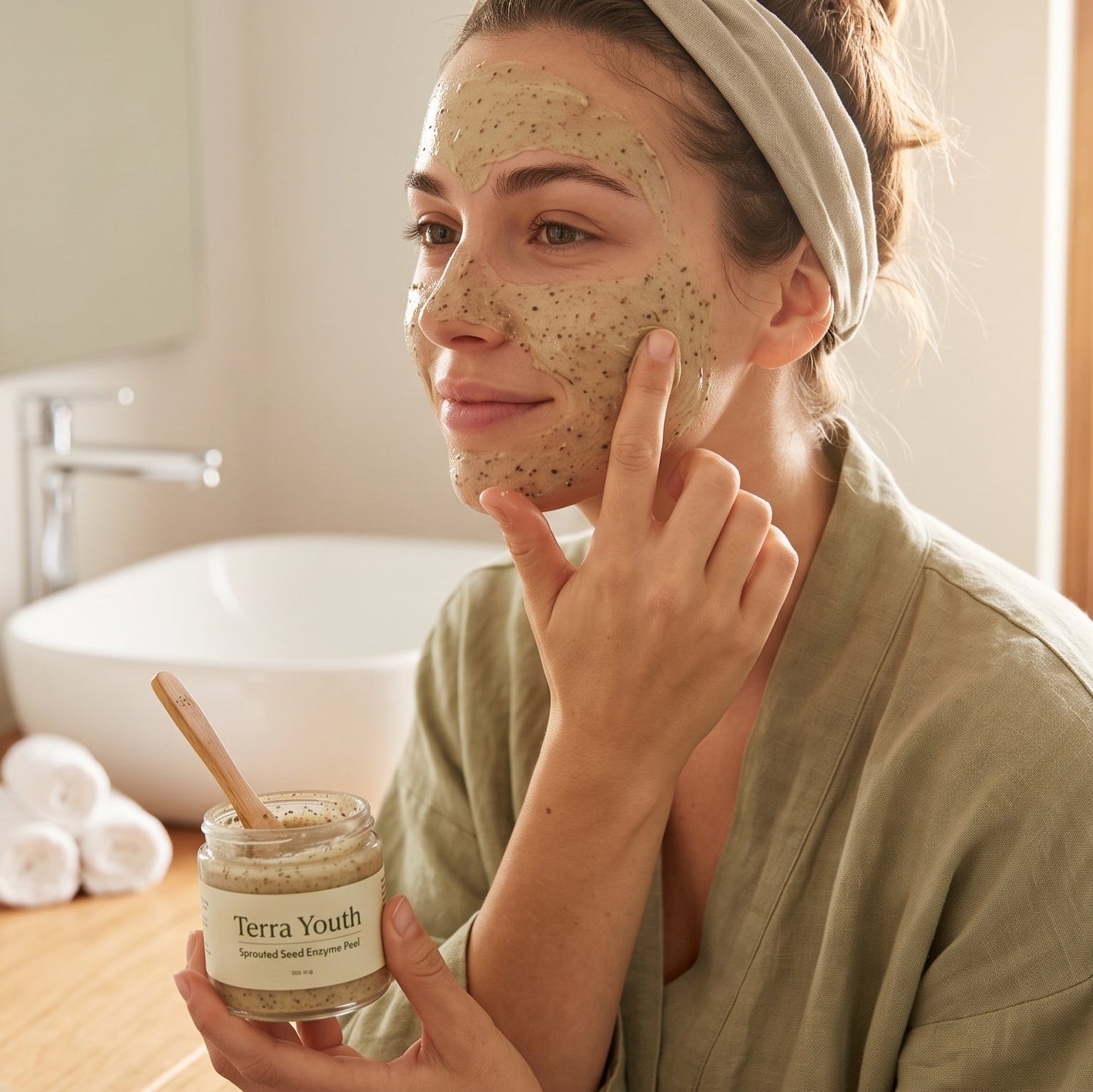 Sprouted Seed Enzyme Peel