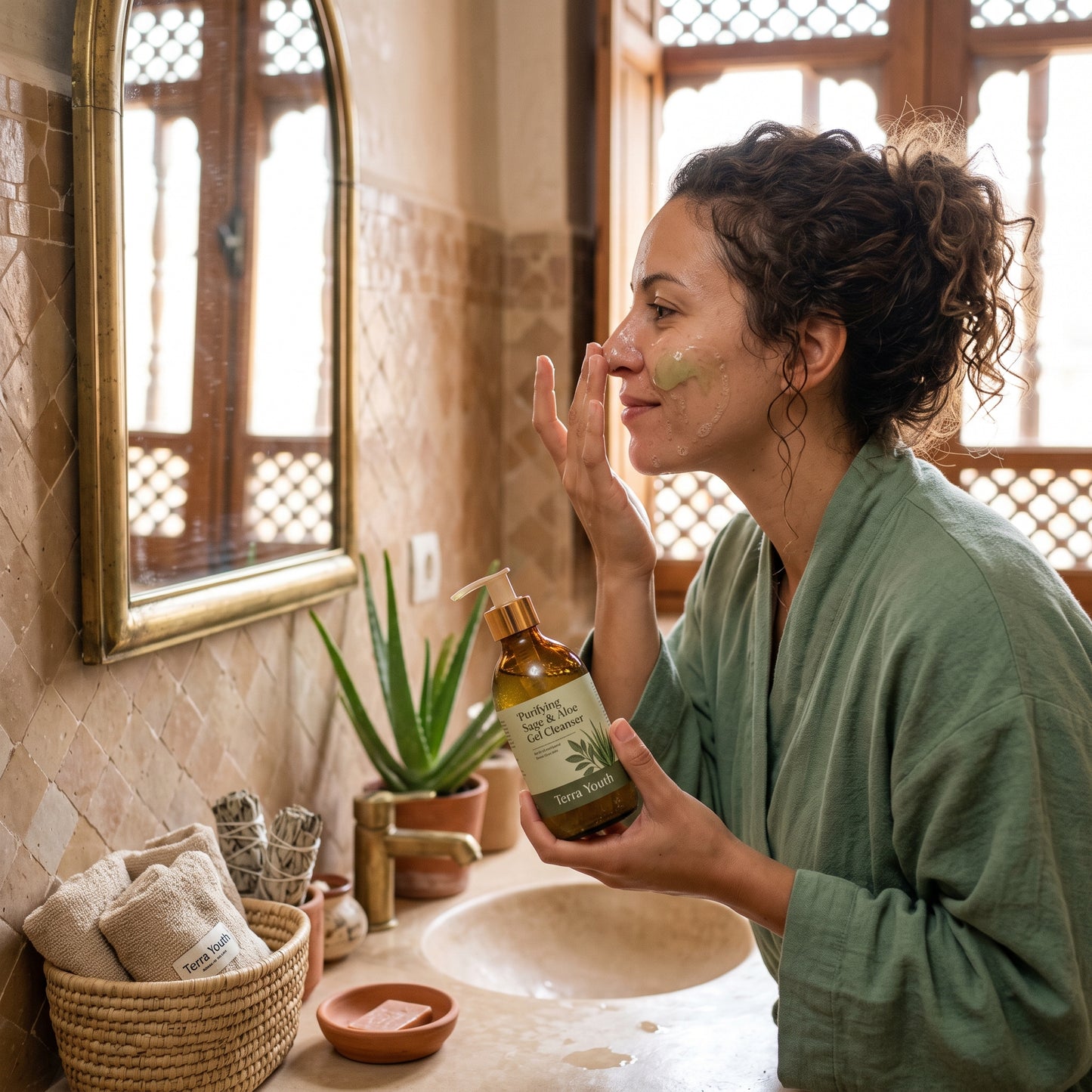 Purifying Sage & Aloe Gel Cleanser